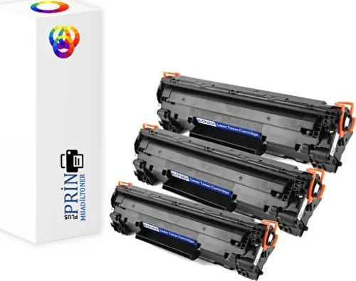 I-Sensys MF237W Yazıcı Yazıcı Uyumlu Muadil Toner CRG737 3lü Paket