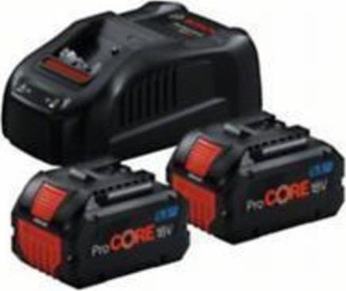 GAL 1880 CV Şarj Cihazı + 2 x Procore 18 V 5.5 Ah Yedek Akü