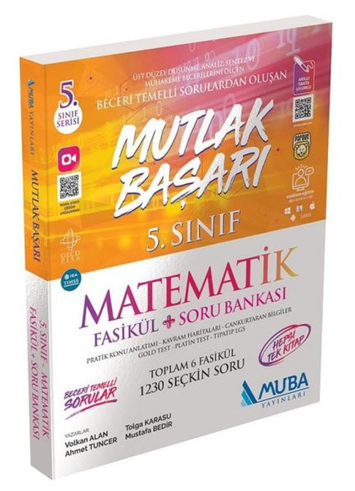2022 5.Sınıf Mutlak Başarı Matematik Fasikül + Soru Bankası