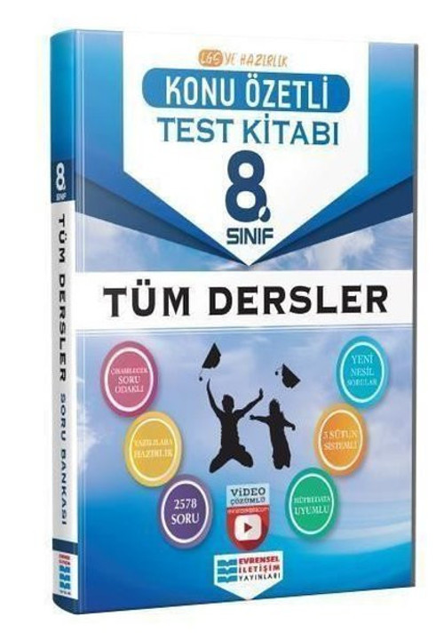 8.Sınıf LGS Tüm Dersler Konu Özetli Soru Bankası
