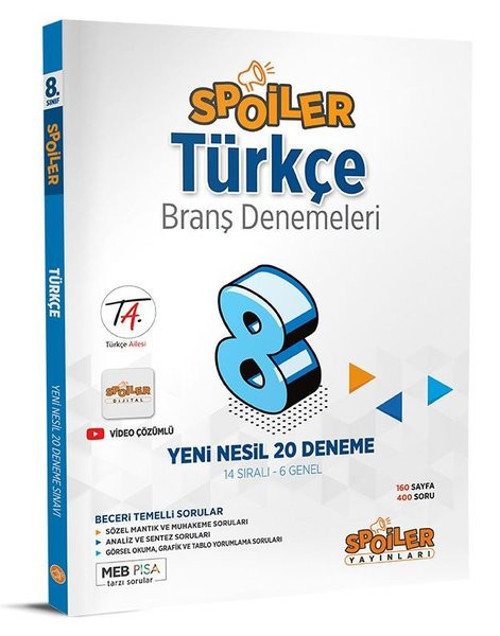 8.Sınıf Türkçe Branş Denemeleri