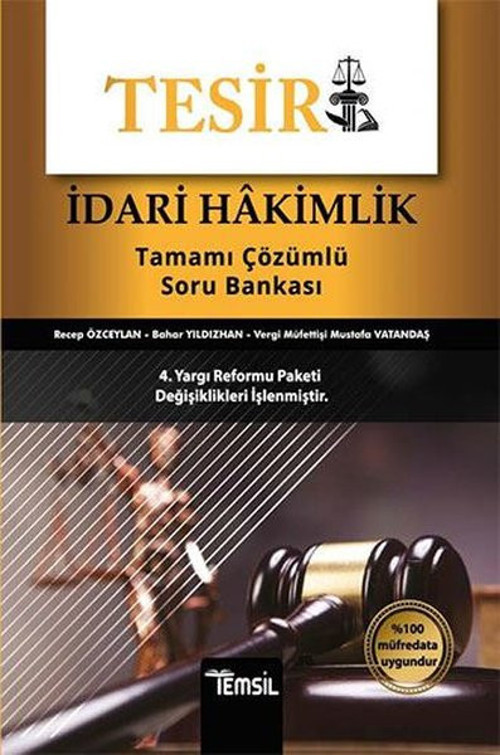 Tesir İdari Hakimlik - Tamamı Çözümlü Soru Bankası