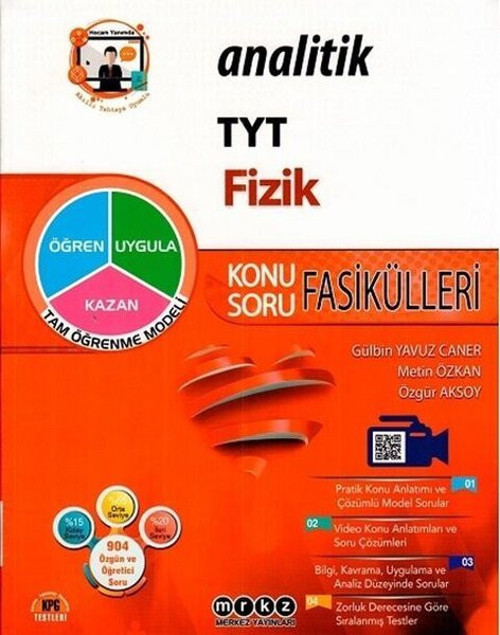 2022 TYT Fizik Analitik Konu Soru Fasiküllleri