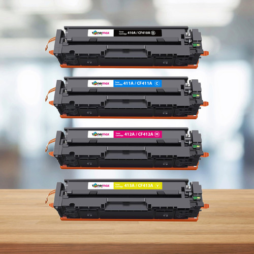 HP Colour LaserJet Pro MFP M477fdn Muadil Toner Takım / CF410A Takım