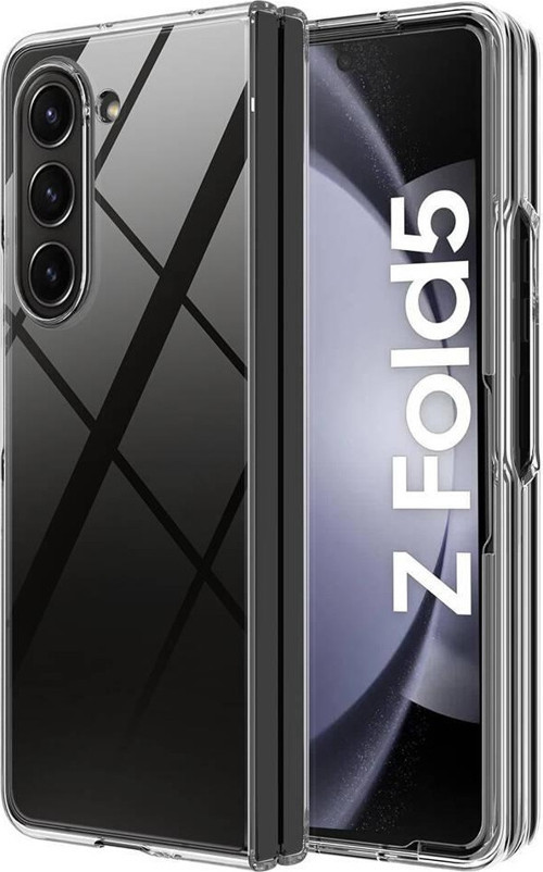 Samsung Galaxy Z Fold 5 Kılıf Nano Oleofobik Özellikli Sert Arka Yüzey Droga Kapak