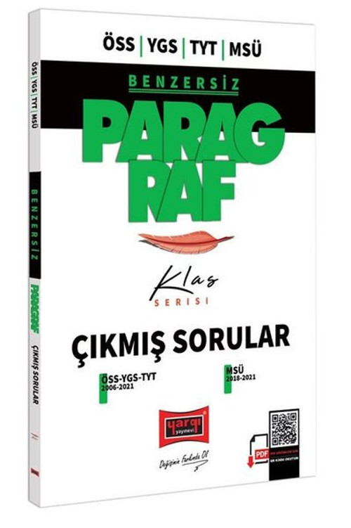 ÖSS YGS TYT MSÜ Klas Serisi Benzersiz Paragraf Çıkmış Sorular