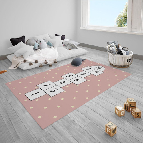 Sek Sek Oyunu,puantiye Çocuk Bebek Odası Halısı