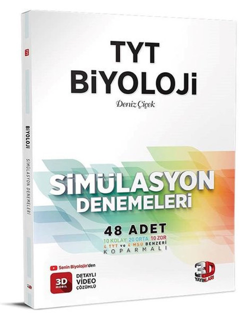 TYT Biyoloji Simülasyon 48 Deneme