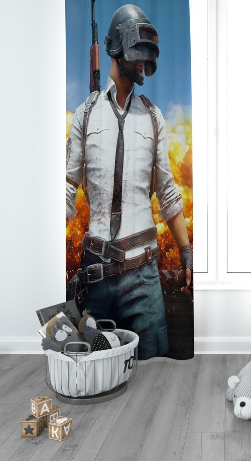 PubG Çocuk Odası Perdesi Fon Perde