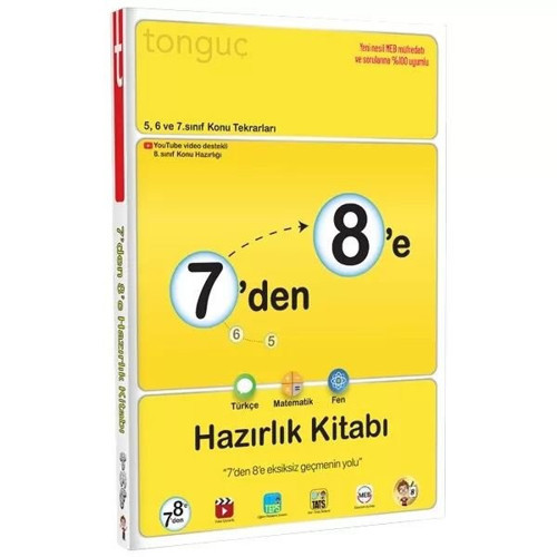 7'den 8'e Hazırlık Kitabı