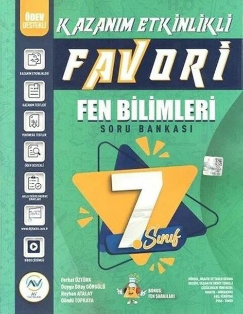7.Sınıf Fen Bilimleri Kazanım Etkinlikli Soru Bankası