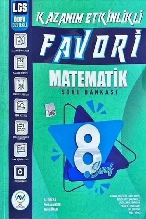 8.Sınıf LGS Matematik Kazanım Etkinlikli Soru Bankası