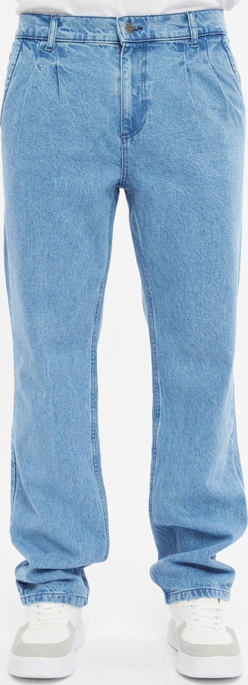 C354 Baggy Fit Jean Neo Pileli Yüksek Bel Bol Kesim Kot Pantolon C354