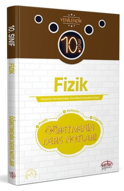 10.Sınıf Fizik Öğretmenin Ders Notları