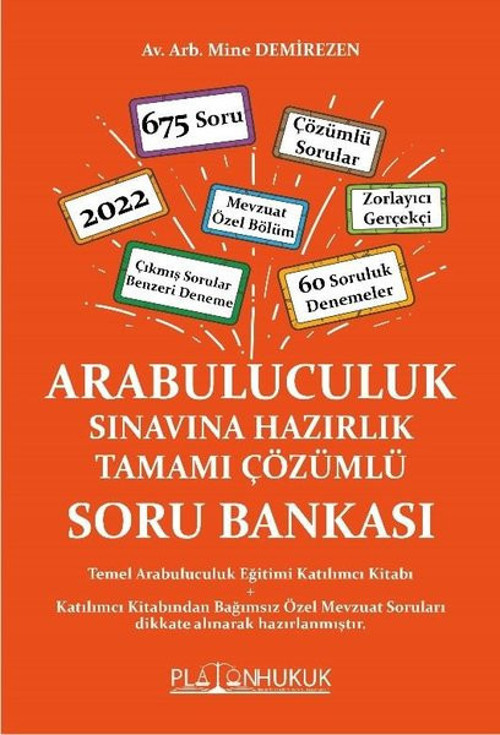 Arabuluculuk Sınavına Hazırlık Tamamı Çözümlü Soru Bankası