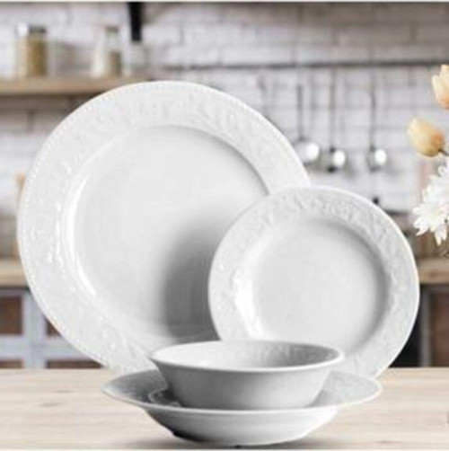 Hazan 24 Parça Porselen Yemek Takımı