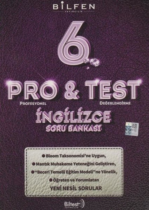6.Sınıf Pro&Test İngilizce Soru Bankası