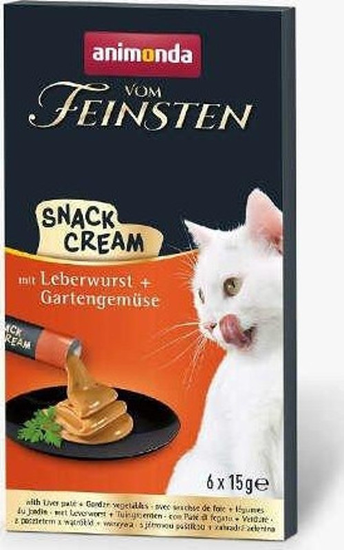 Snack Carny Karaciğer Ezmeli Sıvı Kedi Ödülü 15 Gr 6 Adet