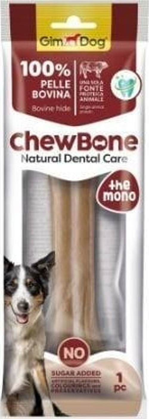 Chew Bone Diş Sağlığı Destekleyici Naturel Press Köpek Çiğneme Kemiği 150 Gr 20 Cm 1 Adet