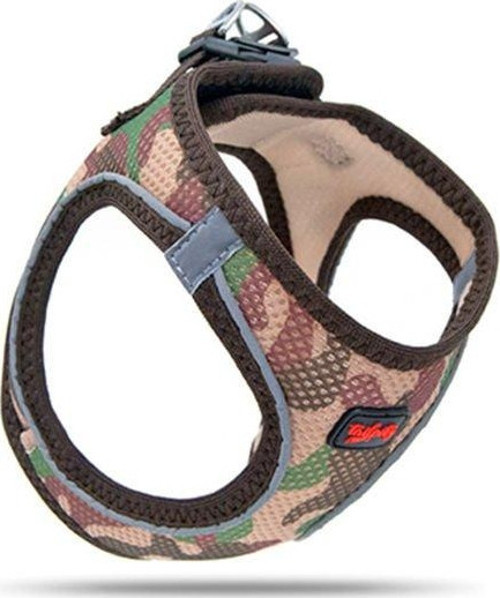 Air Mesh Harness Köpek Göğüs Tasması Xxxsmall Kamuflaj 20-24x24-28 Cm