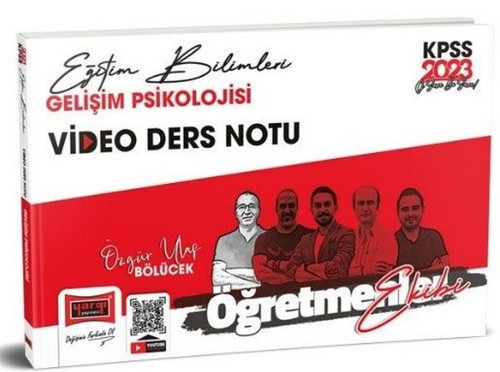 2023 KPSS Eğitim Bilimleri Öğretmenler Ekibi Gelişim Psikolojisi Video Ders Notları