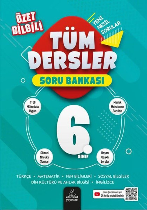 6. Sınıf Tüm Dersler Soru Bankası