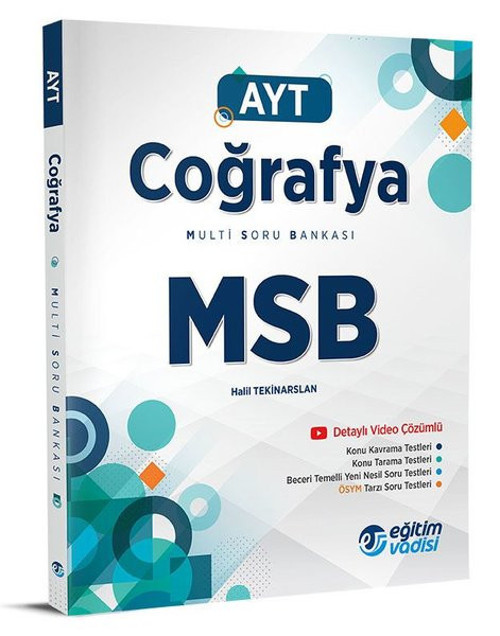 2023 AYT Coğrafya Multi Soru Bankası