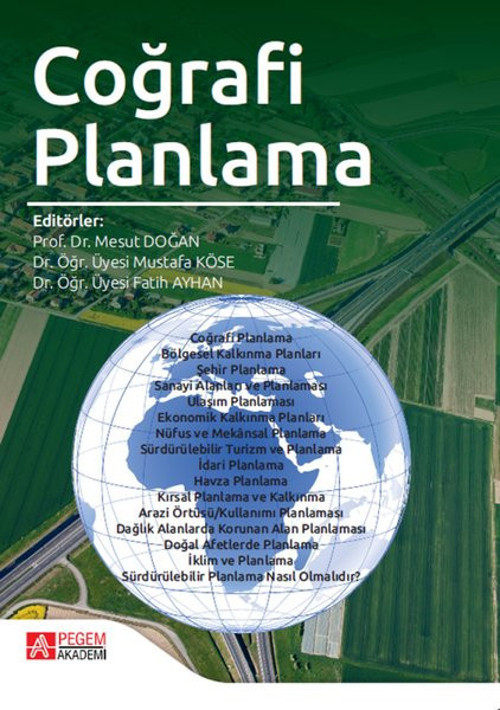 Pegem Akademi Yayıncılık Coğrafi Planlama