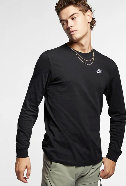 Sportswear Club Uzun Kollu Erkek Sweatshirt