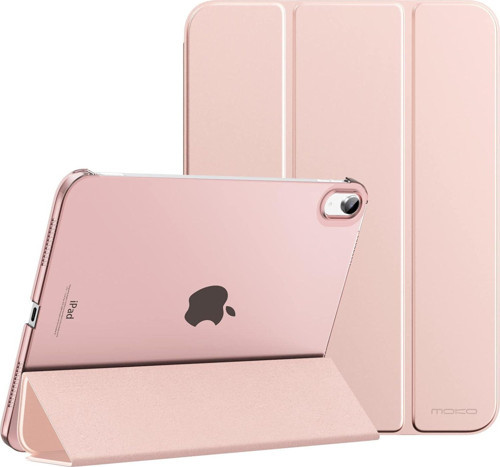 Apple iPad 10. Nesil (2022) 10.9 Yatay Standlı Uyku Modlu Basic Arkası Sert Smart Kılıf A2696 A2757 A2777 A3162