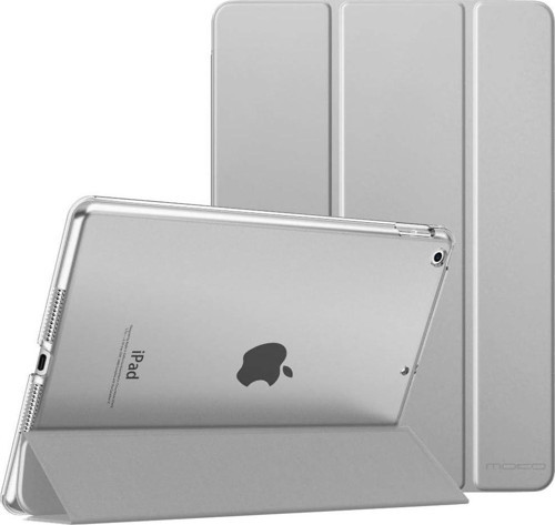 Apple iPad 6. Nesil (2018) 9.7 Yatay Standlı Uyku Modlu Basic Arkası Sert Smart Kılıf A1893 A1954