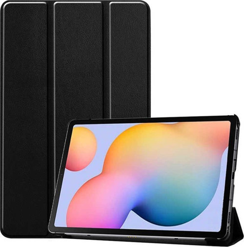 Samsung Galaxy Tab S7 Plus Yatay Standlı Güçlü Mıknatıslı Uyku Modlu Hardback Smart Kılıf T970