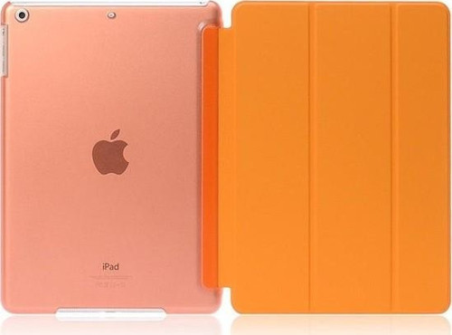Apple iPad 6. Nesil (2018) 9.7 Yatay Standlı Uyku Modlu Basic Arkası Sert Smart Kılıf A1893 A1954