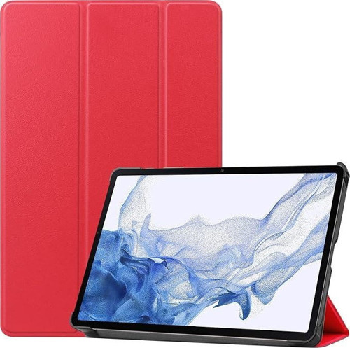 Samsung Galaxy Tab A7 Lite Yatay Standlı Güçlü Mıknatıslı Uyku Modlu Hardback Smart Kılıf -T225