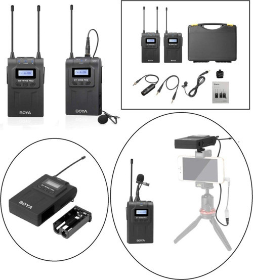 Dersaneler Için Wm8 Pro K1 Kablosuz Tekli Yaka Mikrofonu