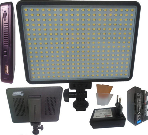 Kameralar Için Led-320 Beyaz Ledli Bataryalı Kamera Işığı