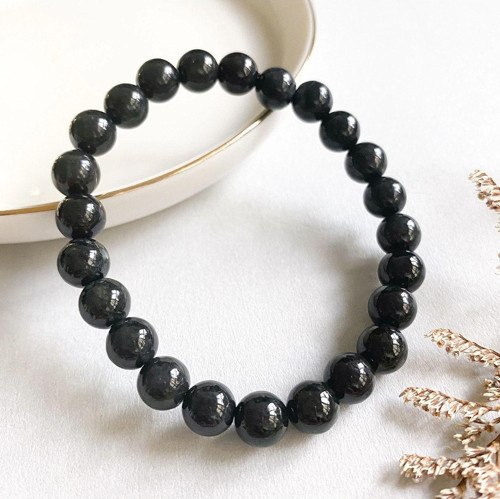 Kore Yeşimi (Ksamunsag) Doğal Taş Bileklik 8Mm Küre