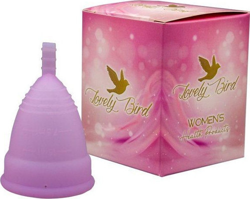 Menstural Cup Fda Onaylı Medikal Slikondan Yapılmış, Regl Kabı - Small Beden Mor