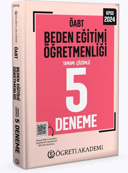 2024 KPSS ÖABT Beden Eğitimi 5 Deneme