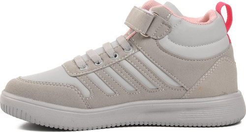 Mely Hi-F Buz-Pudra Cırtlı Çocuk Hi Sneaker