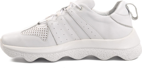 7744224 Beyaz İçi Dışı Hakiki Deri Kadın Sneaker
