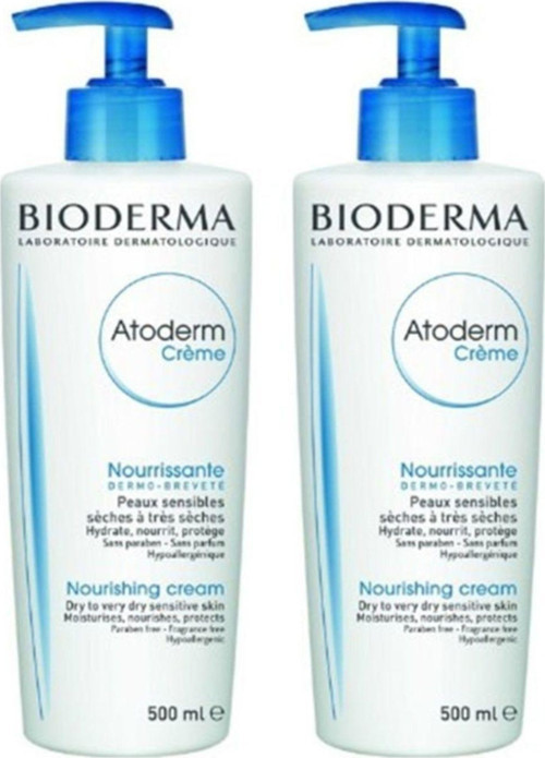Atoderm Kuru Ciltler Için Nemlendirici Krem 500 Ml X 2