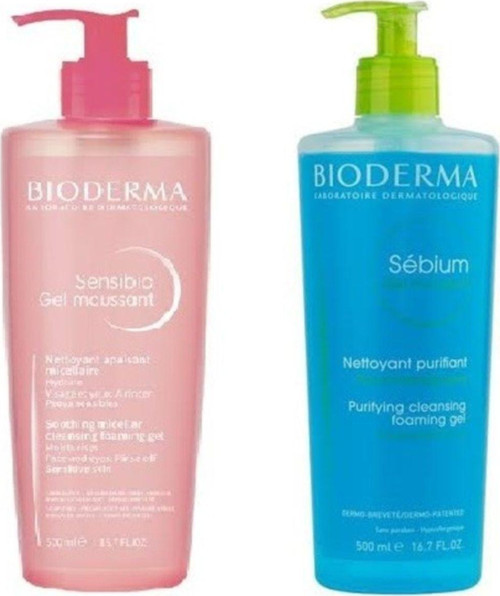 Sensibio 500 ml ve Sebium Foaming Gel 500 ml