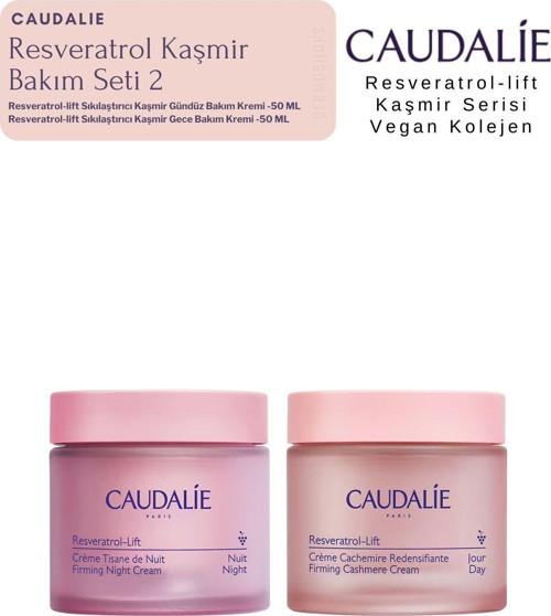 Resveratrol Kaşmir Bakım Seti 2 | Gece Krem - Gündüz Kremi Orijinal BOY SET