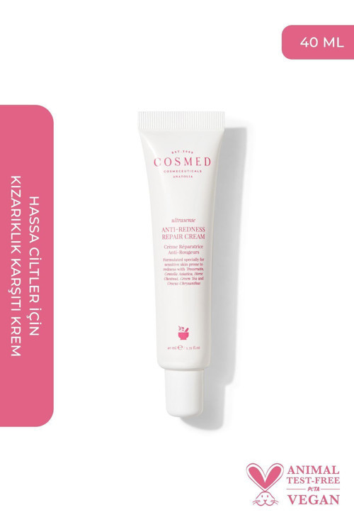 Hassas Ciltler İçin Kızarıklık Karşıtı Krem/Ultrasense ANTI-REDNESS REPAIR CREAM 40ML