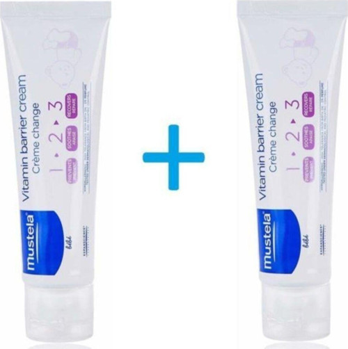 Vitamin Barrier Cream 1.2.3 Pişik Kremi 100 Ml 2 Adet