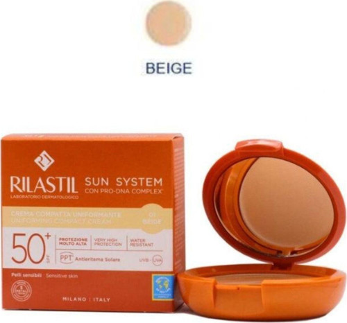 Sun System SPF50+ Uniforming Compact Cream 10 gr