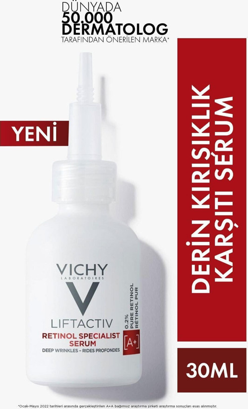 Kaş Arası Dudak Kenarında Kırışıklık Karşıtı ve Alın Kaz Ayakları Görünümünü Giderici Serum 30ml