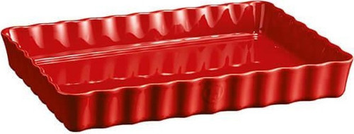Tart-Börek-Fırın Kabı Dikdörtgen 33 X 24 Cm Kırmızı/Burgundy -346038