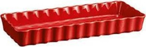 Tart-Börek-Fırın Kabı Dikdörtgen 36.5 X 15 Cm Kırmızı/Burgundy -346034